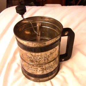 ANTIQUE WATKINS TRIPLE SIFTER